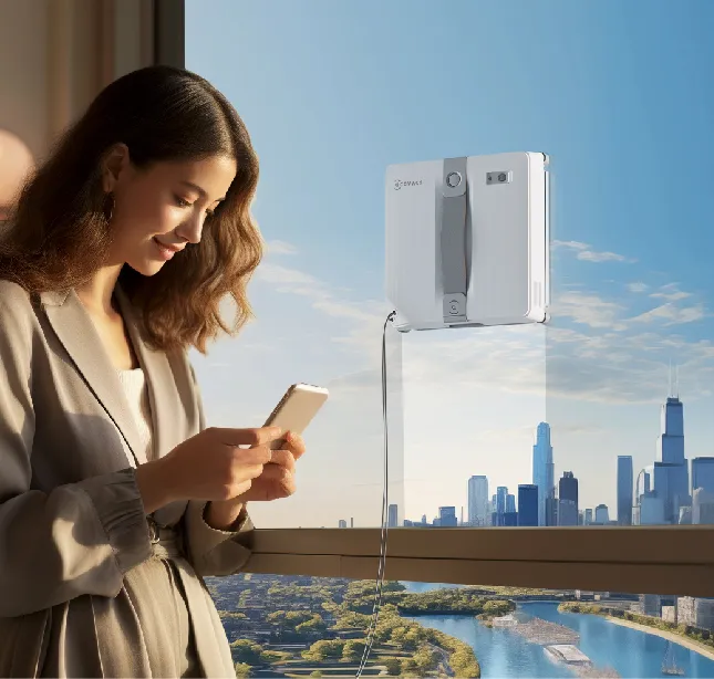 Accurate control with intutive ECOVACS HOME App Accurate control with intutive ECOVACS HOME App