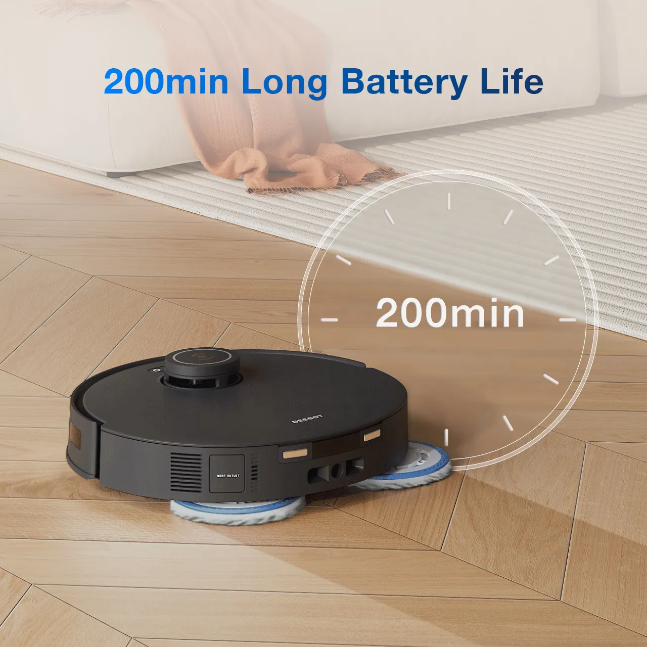 8200min battery life